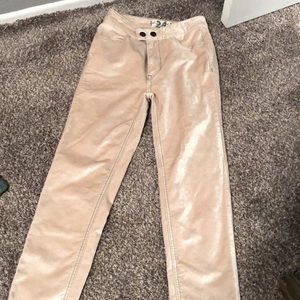Free people velvet pants Size 24